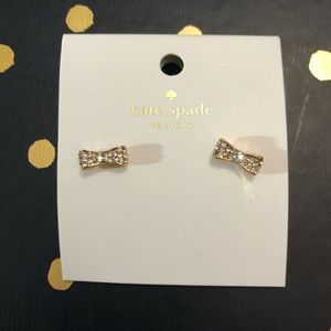 Kate Spade Gold Bow Earrings
